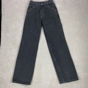 J. Galt John Galt Carpenter Jeans Womens Size S Gray Straight Mid Rise Relaxed